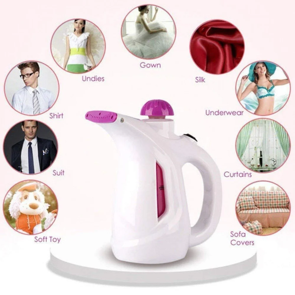White Professional Garment Steamer , 600 Watts